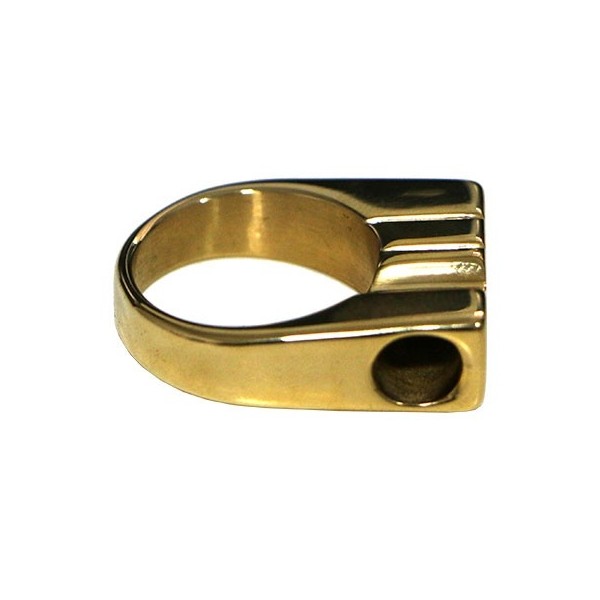 RAW Anillo 24K - Agujero porro