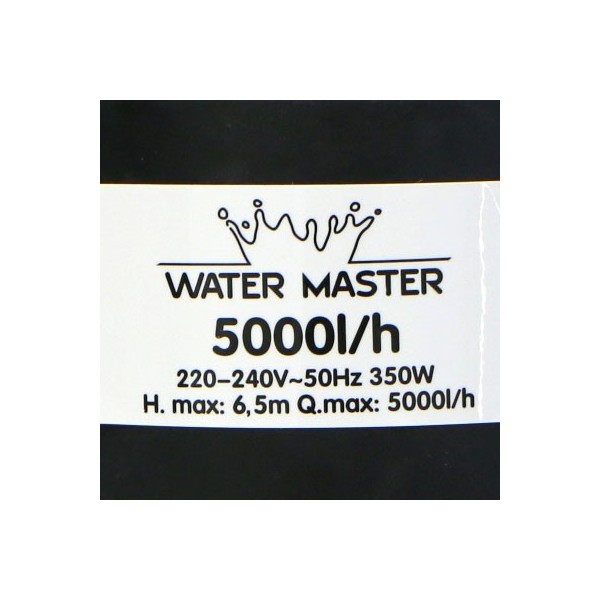 Bomba Sumergible Water Master - 5000 litros por hora - especificaciones