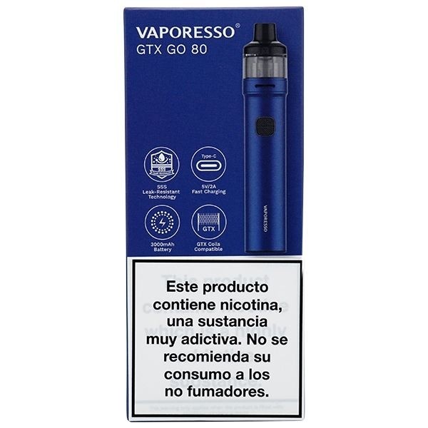 Vaporesso GTX GO 80 caja