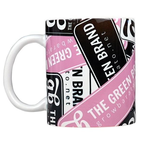 Taza GB rosa stickers