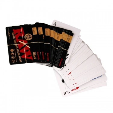 Carte da gioco Raw Black