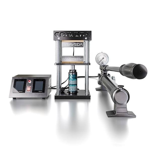 Pressa Rosin Graspresso GP50 15 Tonnellate con Manometro