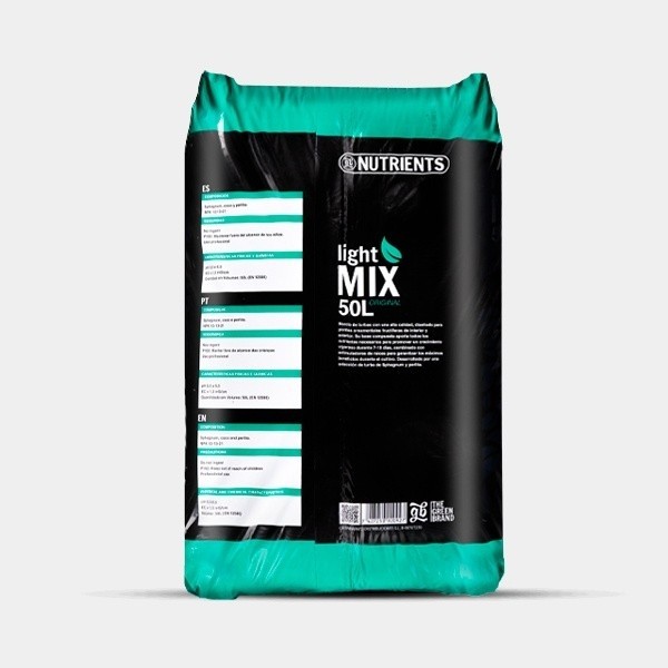 Light Mix GB Nutrients parte trasera