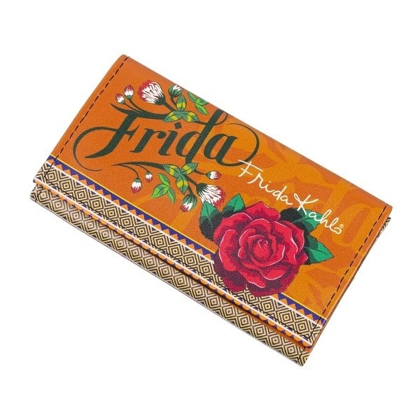 Tabaquera Frida Kahlo naranja