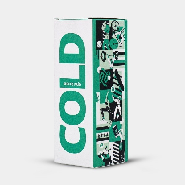 Crema Efecto Frío con CBD GB 'COLD' caja