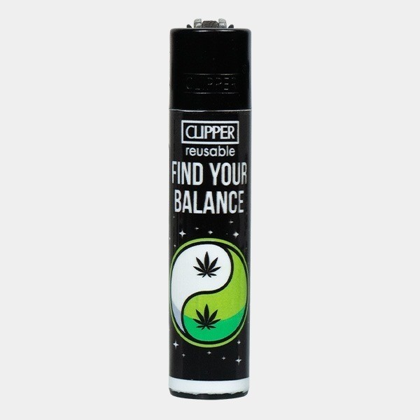 Mechero Clipper Weed Slogan 13 D 3