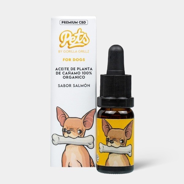 Olio CBD per Cani Gorilla Grillz