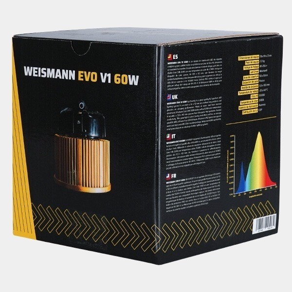 Lámpara Led COB Weismann EVO caja