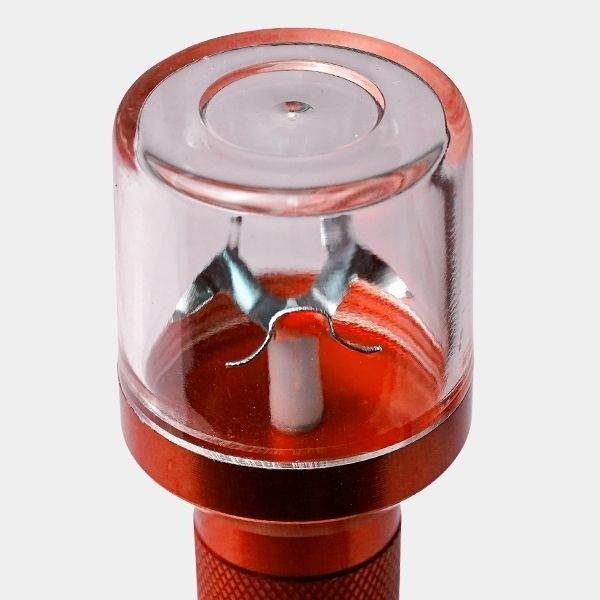 Grinder eléctrico rojo