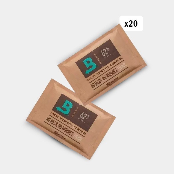 Pack Boveda 62% 67g (20 Buste)