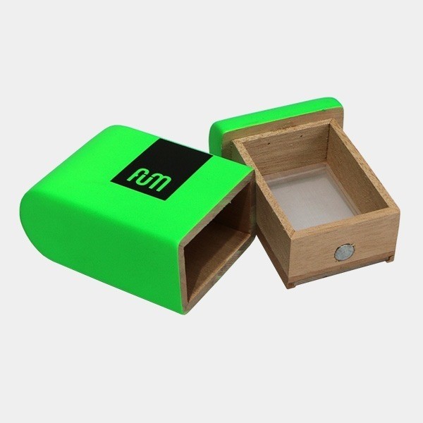 Fum Box Mini verde abierta