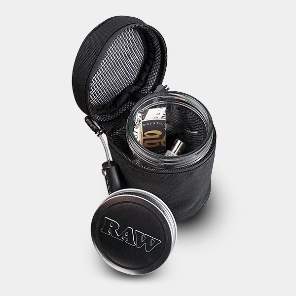 Kit barattolo di vetro Raw Mason Jar + Astuccio