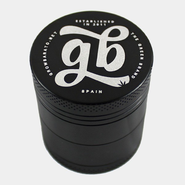 Grinder aluminio GB 4 partes 40mm negro