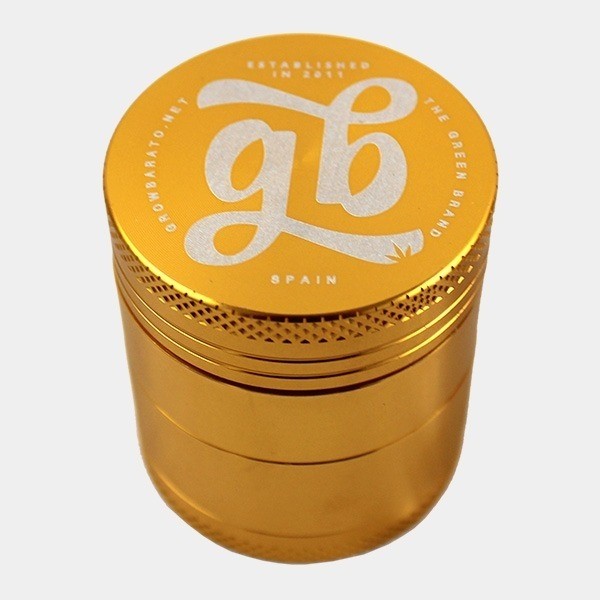 Grinder aluminio GB 4 partes 40mm amarillo