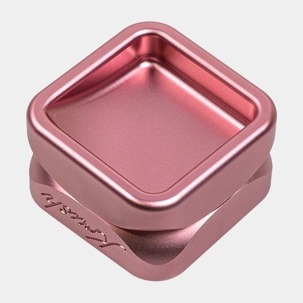 Grinder de Aluminio Krush Kube 2.0 rosa cerrado