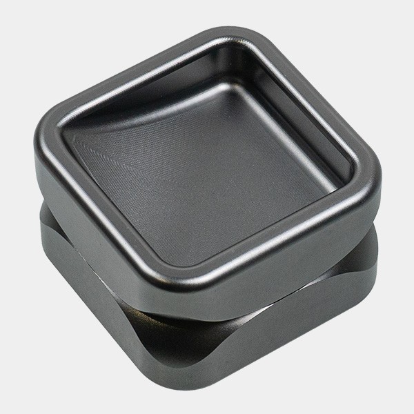 Grinder de Aluminio Krush Kube 2.0 gris cerrado