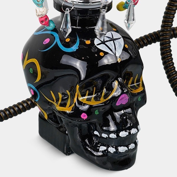 Mexi Shisha 32cm detalle base calavera