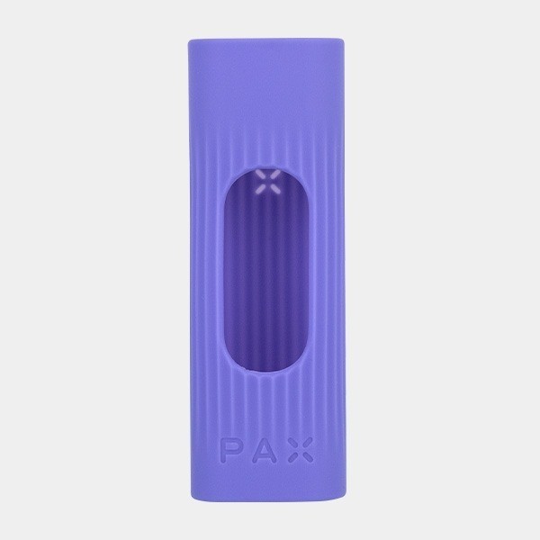 Funda de Silicona para PAX morado parte trasera