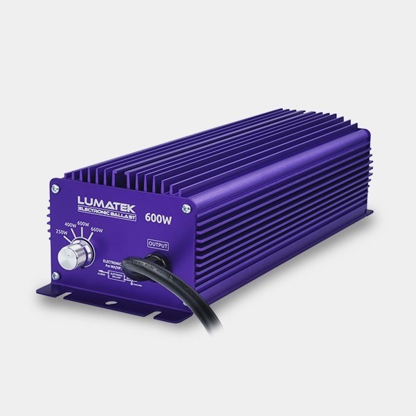 Balastro Electrónico Regulable Lumatek 600W