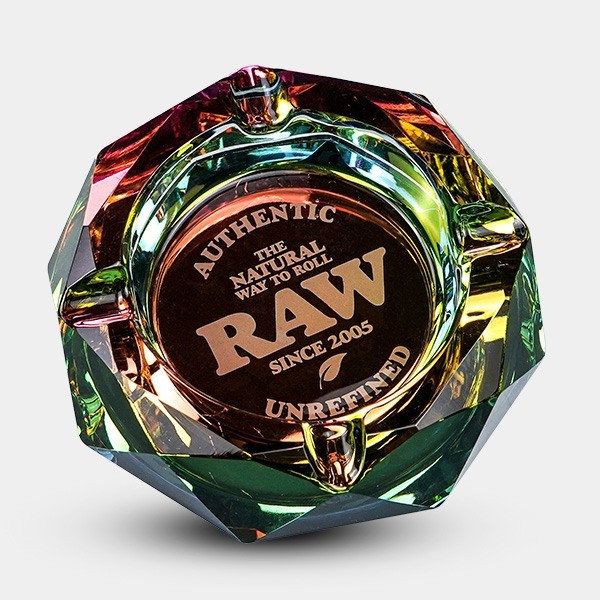 Cenicero RAW Cristal rainbow