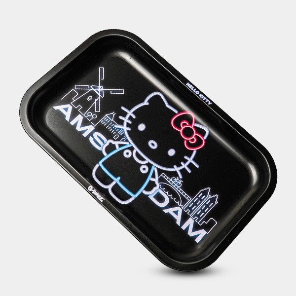 Vassoio Per Rollare Hello Kitty Neon Amsterdam Media G-ROLLZ