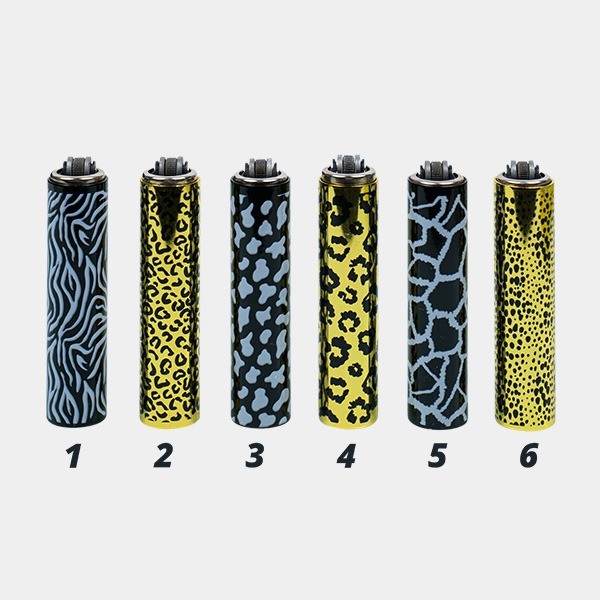 Clipper Mini Funda Metal Animal Print