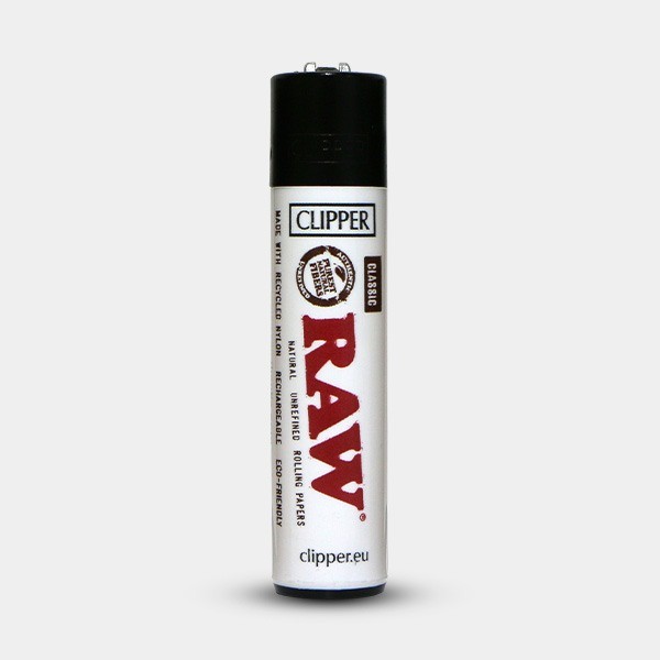 RAW Mechero Clipper blanco