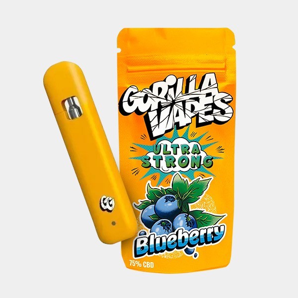 Gorilla Vape CBD 75% Gorilla Grillz 'Blueberry'