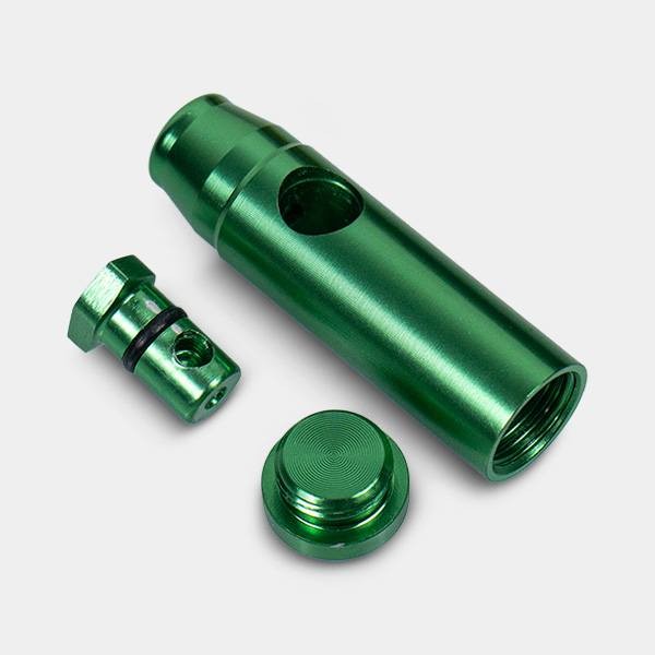 Dispensador Aluminio Snuffer verde